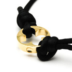 Louis Vuitton // 18k Yellow Gold Empreinte Bracelet // 8.26" // Pre-Owned