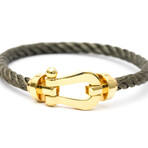 Fred // 18k Yellow Gold Force Large 10 Bracelet // 6.3" // Pre-Owned