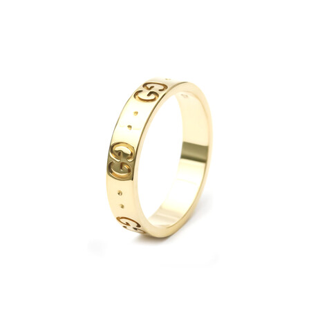 Gucci // 18k Yellow Gold Icon Ring // Ring Size: 6 // Pre-Owned