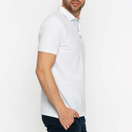 Steamboat Polo Shirt // White (M)