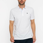 Steamboat Polo Shirt // White (L)