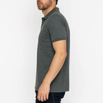 David Polo Shirt // Antra Melange + Sax (L)