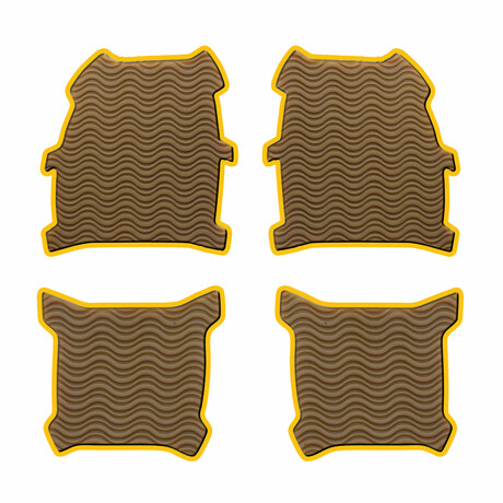 GripToeNite Gripping Pads // Marine Sportsman // Tan (US Men's Size 6-7)