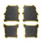 GripToeNite Gripping Pads // Kayaker // Black (US Men's Size 6-7)