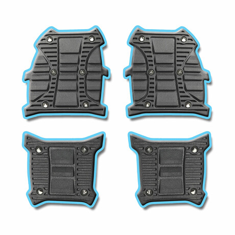 GripToeNite Gripping Pads // Water Trekker // Black (US Men's Size 6-7)
