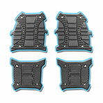 GripToeNite Gripping Pads // Water Trekker // Black (US Men's Size 6-7)