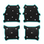 GripToeNite Gripping Pads // River Master // Black (US Men's Size 6-7)