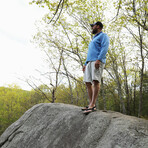 GripToeNite Gripping Pads // Water Trekker // Black (US Men's Size 6-7)