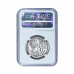 1946-S Walking Liberty Half Dollar // NGC Certified // Deluxe Collector's Pouch