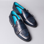 Trivor Dress Shoe // Navy (Euro: 45)