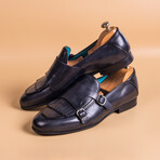 Trivor Dress Shoe // Navy (Euro: 45)