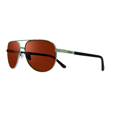 Men's Conrad Polarized Aviator Sunglasses // Gunmetal + Drive // Store Display