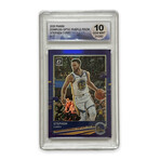 Stephen Curry // 2020 Panini Donruss Optic Purple Prizm // DGA 10 Gem Mint