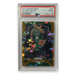Jayson Tatum // 2019 Panini Prizm Orange Ice // PSA 9 Mint