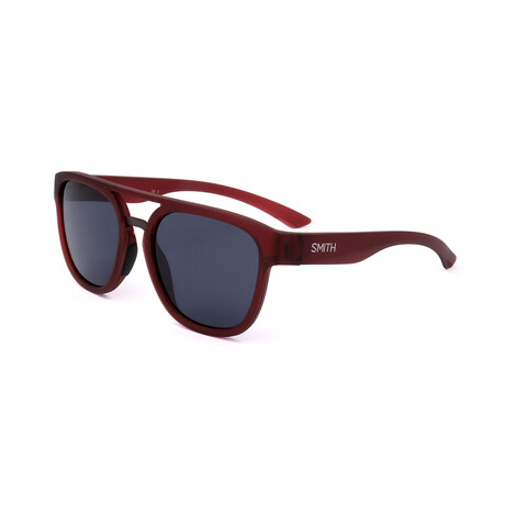 Smith // Agency LPA-1C Sunglasses // Matte Dark Brown + Crystal Teal