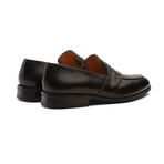 Saddle Strap Penny Loafer // Black (US: 7)