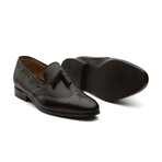 Wingtip Tassel Loafers // Black (US: 9.5)