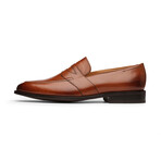 Saddle Strap Penny Loafer // Cognac (US: 7)