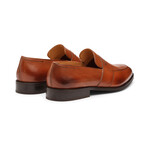 Saddle Strap Penny Loafer // Cognac (US: 7)