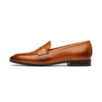 Relaxed Penny Loafer // Crocodile Tan (US: 9.5)