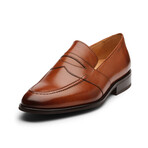 Saddle Strap Penny Loafer // Cognac (US: 7)