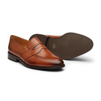 Saddle Strap Penny Loafer // Cognac (US: 7)