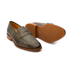 Penny Loafer // Crocodile Green (US: 11)