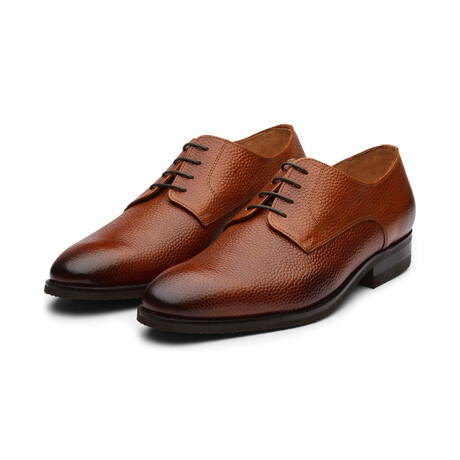 Plain Leather Derby // Cedar Grain (US: 7)