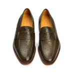 Penny Loafer // Crocodile Green (US: 11)