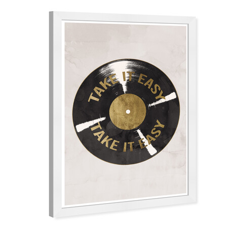 Wynwood Studio // Take it Easy Record (Black Frame)