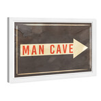 Wynwood Studio // Man Cave Sign (Black Frame)