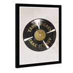 Wynwood Studio // Take it Easy Record (Black Frame)