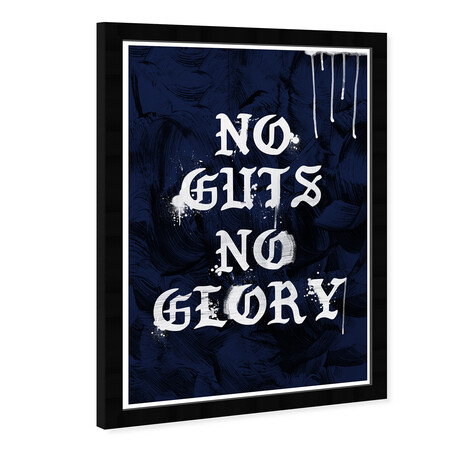 Wynwood Studio // No Guts No Glory (Black Frame)