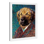 Wynwood Studio // Dog Van Gogh (Black Frame)