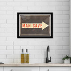 Wynwood Studio // Man Cave Sign (Black Frame)