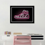 Wynwood Studio // Neon Pink Sneaker (Black Frame)