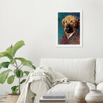 Wynwood Studio // Dog Van Gogh (Black Frame)