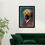 Wynwood Studio // Dog Van Gogh (Black Frame)