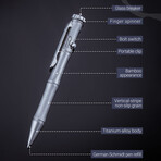 NP10 Ti Titanium-Alloy Multi-function Tactical Pen