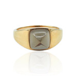 Superoro // 18K Rose Gold Smoky Quartz Ring // Ring Size: 7.25 // New