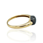 Superoro // 18K Rose Gold Quartz Ring // Ring Size: 6.75 // New