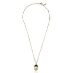 Superoro // 18K Rose Gold Prasiolite Necklace // 20" // New