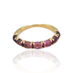 Superoro // 18K Rose Gold Tourmaline Ring // Ring Size: 6.75 // New