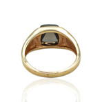 Superoro // 18K Rose Gold Smoky Quartz Ring // Ring Size: 7.25 // New