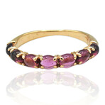 Superoro // 18K Rose Gold Tourmaline Ring // Ring Size: 6.5 // New