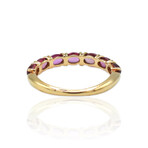 Superoro // 18K Rose Gold Tourmaline Ring // Ring Size: 6.75 // New