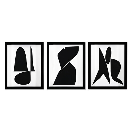 Dorog, Donan, et Kandahar de la serie Etres Ou Fantomes (Triptych)