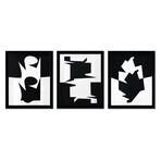 Ontil, Uzok, et Imbituba de la serie Etres Ou Fantomes (Triptych)