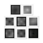 Trois Dimensions Optique de la serie Cinetiques // Set of 8 // v.1