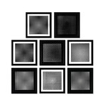 Trois Dimensions Optique de la serie Cinetiques // Set of 8 // v.2